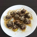 まーちゃすママ's cooksnap of when they made さつまいもとあんこ　ほっこり♪すぐおやつ.