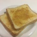 papikun's cooksnap of when they made あま～い♪きな粉のシュガートースト.