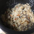 そらやす's cooksnap of when they made 鶏肉とごぼうの炊き込みご飯.