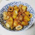 masaokuta's cooksnap of when they made 豚バラとジャガイモの甘辛煮【簡単】.