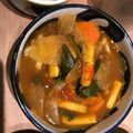 うえぶーぶ！'s cooksnap of when they made カレーの残りで簡単★蕎麦屋のカレーうどん.
