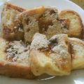 iketa's cooksnap of when they made はったい粉のフレンチトースト♡.