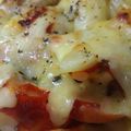 ☆ごはんできた☆'s cooksnap of when they made ポテトマトのチーズ焼き.
