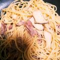 ヨザミ's cooksnap of when they made 豚肉とエリンギの和風パスタ.