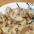 taikureare's cooksnap of when they made レンコンの甘辛ツナ炒め.