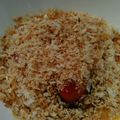 makichaki's cooksnap of when they made イワシとトマトの味噌チーズ☆.