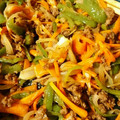 クッキングパパ⭐'s cooksnap of when they made 簡単！豚ひき肉で青椒肉絲風炒め.