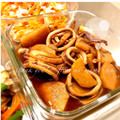 みぃすけママちゃん's cooksnap of when they made イカと長芋のゴロ煮。.