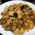コスパさん's cooksnap of when they made 簡単な鶏肉とじゃが芋甘辛煮込み.