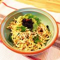 あいら！'s cooksnap of when they made 干豆腐と香菜orピーマン　冷製辛み和え.