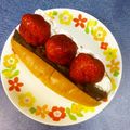 ☆なあなクック☆'s cooksnap of when they made 小倉いちごホイップドッグ＊フルーツサンド.