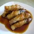 まほじょ's cooksnap of when they made なす肉巻き巻き.