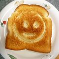 卯月のうさぎ２０１４'s cooksnap of when they made 忙しい朝には♫ スマイルトースト.