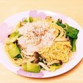 ☆コレット★'s cooksnap of when they made ツナのおろし和風パスタ.