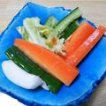 百舌てりやきバーガー's cooksnap of when they made 塩麹ピクルス.