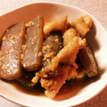 ルル吉's cooksnap of when they made とり皮とこんにゃくのみそ煮.