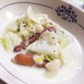 hiraria's cooksnap of when they made 白菜ときのこのクリーム煮.