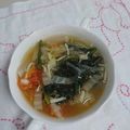 イチゴ、イチゴ。's cooksnap of when they made モロヘイヤとトマトのスープ☆産後.
