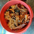 クックBNQ5PD☆'s cooksnap of when they made 白滝でキムチ焼きそば.