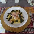 melmarilyn's cooksnap of when they made 大根おろしとツナのスパゲティ.