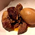 hatasako's cooksnap of when they made フライパンと圧力鍋で簡単豚の角煮.