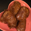 mari311's cooksnap of when they made 餅とシソの豚肉巻き.