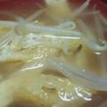 あゆたっくん's cooksnap of when they made もやし油揚げ味噌汁.