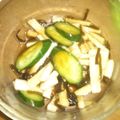 ゆうママぁ♬'s cooksnap of when they made 簡単★きゅうりと長いもと塩こんぶの和え物.