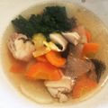 Surfmuffin's cooksnap of when they made 簡単♡鶏のシンプルお雑煮♡醤油仕立て.