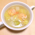 ステルトミチル's cooksnap of when they made ジンジャー風！海老と白菜のとろみスープ煮.