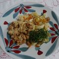 イチゴ、イチゴ。's cooksnap of when they made 野菜炒めの納豆のせ.