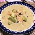 アヤ＠８'s cooksnap of when they made 海老とアボカドのココナッツチャウダー。.