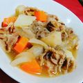 ❀まいねこ❀'s cooksnap of when they made 簡単★肉じゃが(関西風).