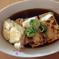 ルルルるか☆'s cooksnap of when they made ヘルシー揚げない揚げ出し豆腐.