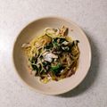 linhua's cooksnap of when they made 鯖とほうれん草のごまパスタ.