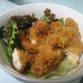 mito*mito's cooksnap of when they made ★ノンエッグ？さくさく一口チキンカツ★.