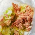 そらとだいち's cooksnap of when they made 白菜大量消費☆白菜とツナの簡単サラダ.