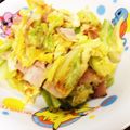 ＲＡＲＡ☆'s cooksnap of when they made 春キャベツとベーコンの卵炒め♪.