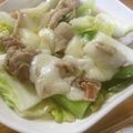 低カロ探検隊's cooksnap of when they made レンジで簡単旨い！ネギ塩豚もち.