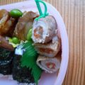 さか子's cooksnap of when they made 味噌ダレ巻き巻きお肉.
