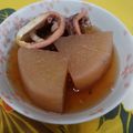 くっくぽんきち's cooksnap of when they made イカも柔らかい☆イカ大根.