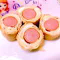 夢麗翔望mama's cooksnap of when they made お弁当に★ウインナ巻き卵焼き.