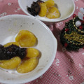 miyuki12's cooksnap of when they made かぼちゃ白玉★クリームあずき和のデザート.