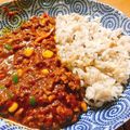 犬飼ってる's cooksnap of when they made 野菜沢山でヘルシーなドライカレー.