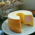 もりよっぴ's cooksnap of when they made バニラシフォンに苺ムース.