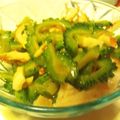 ももこ☆★'s cooksnap of when they made ゴーヤと竹輪の中華風サラダ.