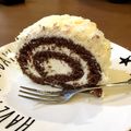 瑠璃色の星's cooksnap of when they made ホワイトチョコロールケーキ.