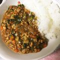 ☆あーーね☆'s cooksnap of when they made 簡単♪小松菜と鶏挽き肉のキーマカレー☆.
