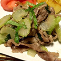 さちきち！'s cooksnap of when they made 牛肉とセロリの柚子胡椒炒め。.