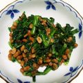 masakiyo28's cooksnap of when they made ぱぱっと簡単！もう一品！春菊の納豆和え.